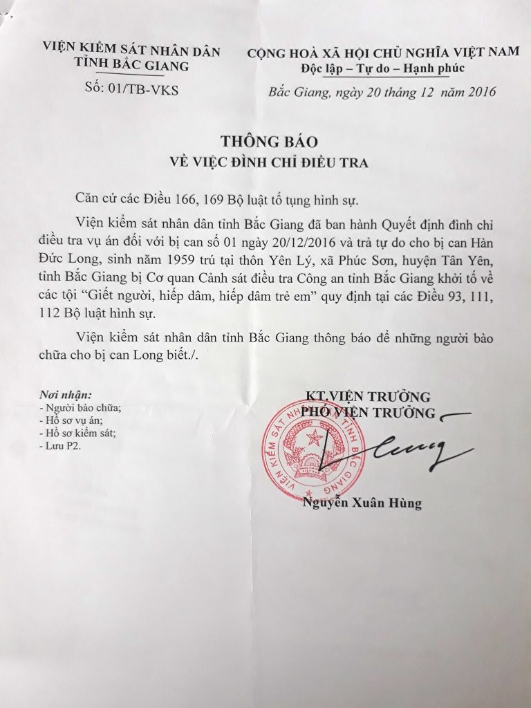 Hồi ký vụ án Hàn Đức Long – Kỳ 10: Đào sâu vụ án Nguyễn Thanh Chấn Hồi ký vụ án Hàn Đức Long – Kỳ 10: Đào sâu vụ án Nguyễn Thanh Chấn