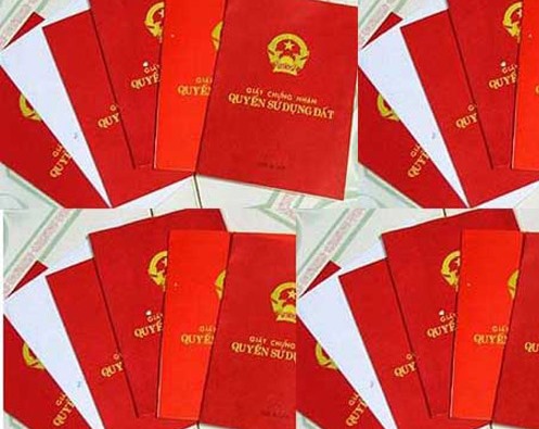 Thủ tục cấp sổ đỏ lần đầu Thủ tục cấp sổ đỏ lần đầu